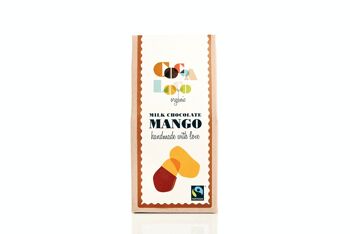Chocolat au Lait Mangue – 6 x 100g