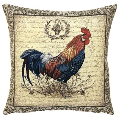 funda de almohada de gallo - decoración de granja