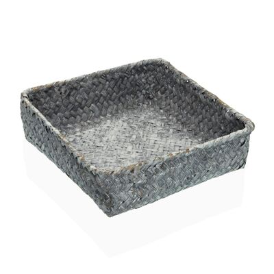 SQUARE GRAY NAPKIN HOLDER 22040058