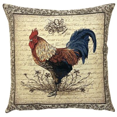 funda de almohada de gallo - decoración de granja