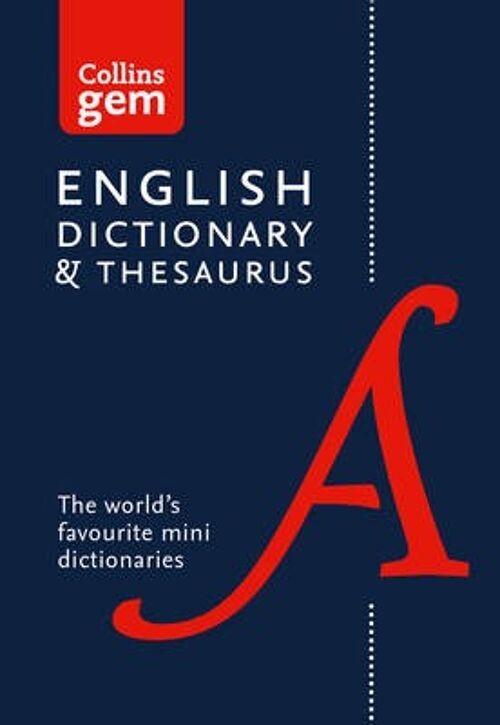 English Gem Dictionary and Thesaurus by Collins Dictionaries