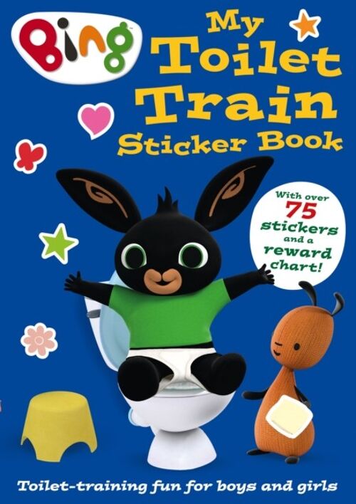 Bing My Toilet Train Sticker Book by HarperCollins Childrens Books