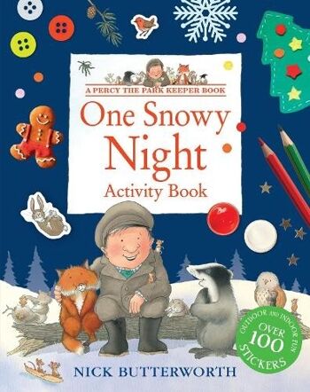 Livre d'activités One Snowy Night par Nick Butterworth