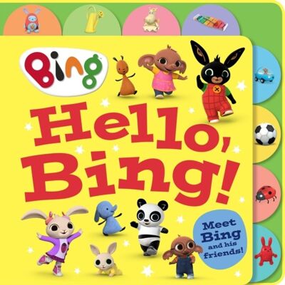 Hello Bing Tabbed Board by HarperCollins Childrens Books