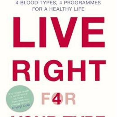 Live Right for Your Type by Peter J. DAdamo