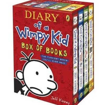 Diary Of A Wimpy Kid Box Of Books by Jeff Kinney