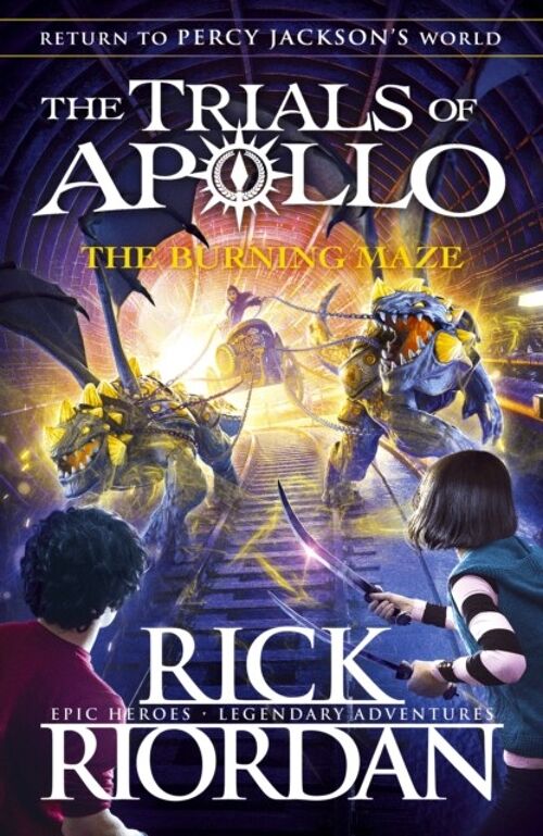 The Burning Maze The Trials of Apollo B by Rick Riordan