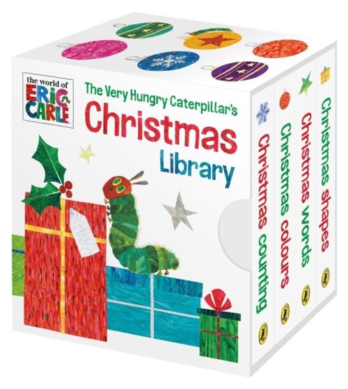 The Very Hungry Caterpillars Christmas L by Eric Carle