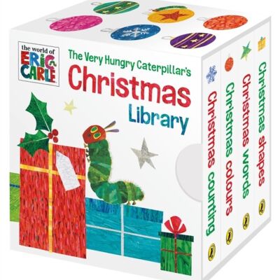 The Very Hungry Caterpillars Christmas L by Eric Carle