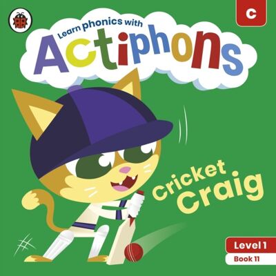 Actiphons Level 1 Book 11 Cricket Craig by Ladybird