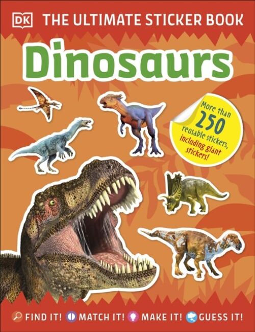 Ultimate Sticker Book Dinosaurs by DK