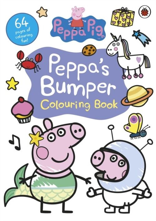 Peppa Pig Peppas Bumper Colouring Book by Peppa Pig