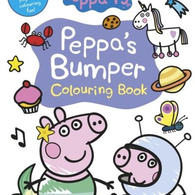 Peppa Pig Peppas Bumper Colouring Book by Peppa Pig