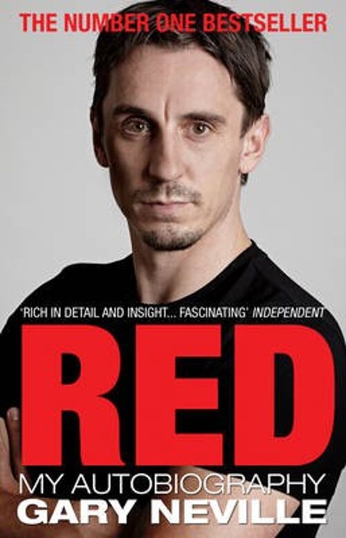 Red My Autobiography by Gary Neville