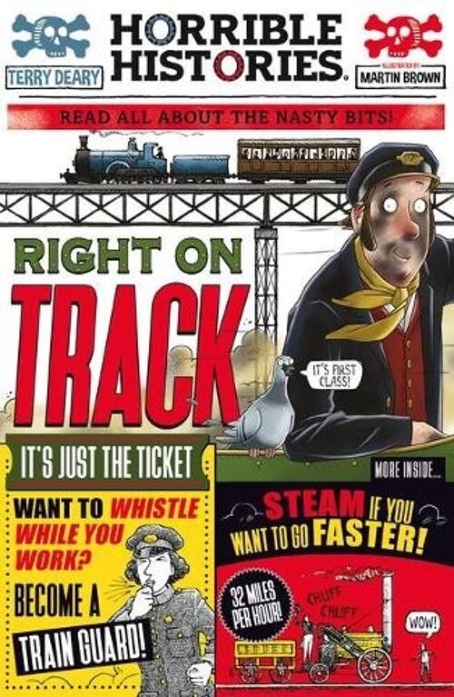 Right On Track newspaper edition by Terry Deary