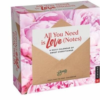 All You Need is Love Notes 2023 DaytoDay Calendar by John Tabis