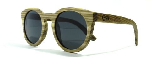 Sunglasses 042 -sara- wood zebra