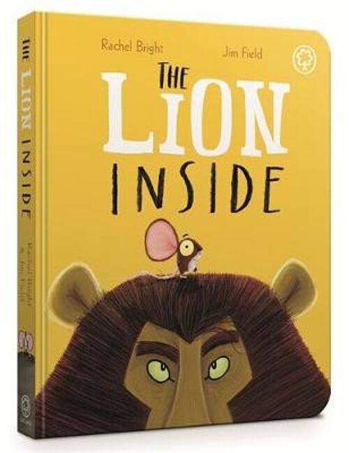 The Lion Inside Board Book by Rachel Bright