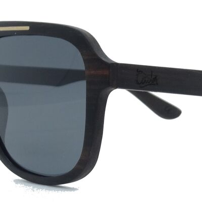 Sunglasses 248 -tony - wood ebony