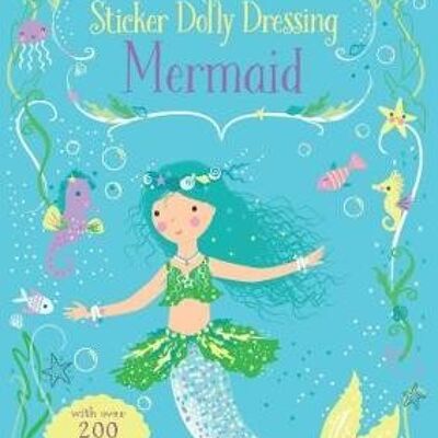 Little Sticker Dolly Dressing Mermaid by Fiona Watt