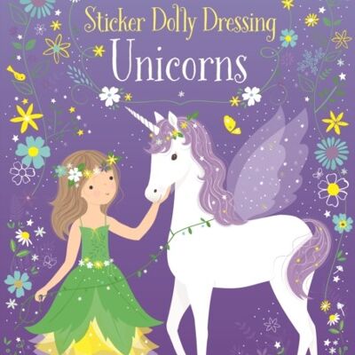 Little Sticker Dolly Dressing Unicorns by Fiona Watt