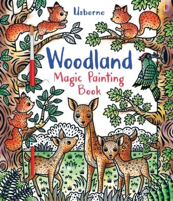 Livre de peinture magique Woodland par Brenda Cole