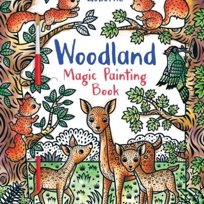 Woodland Magic Painting Book by Brenda Cole