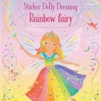 Little Sticker Dolly Dressing Rainbow Fairy by Fiona Watt