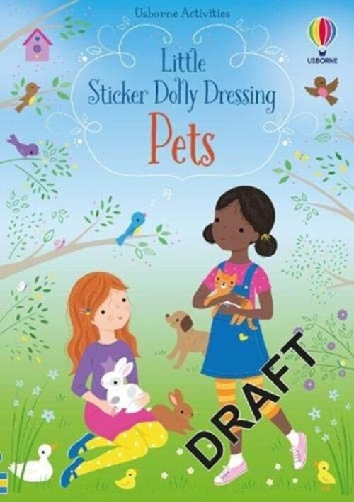 Little Sticker Dolly Dressing Pets by Fiona Watt