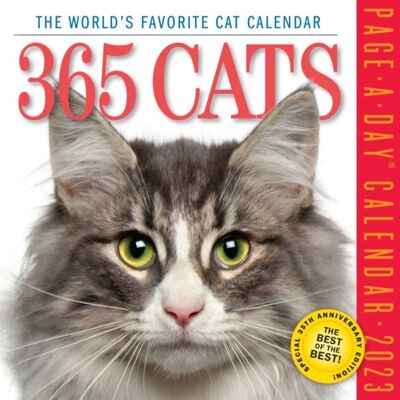 365 Cats PageADay Calendar 2023 by Workman Calendars