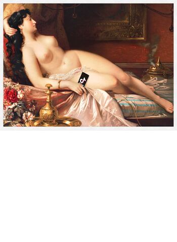 Tik Tok Oil Nude Life peinture impression - 50 x 70 - mat 5