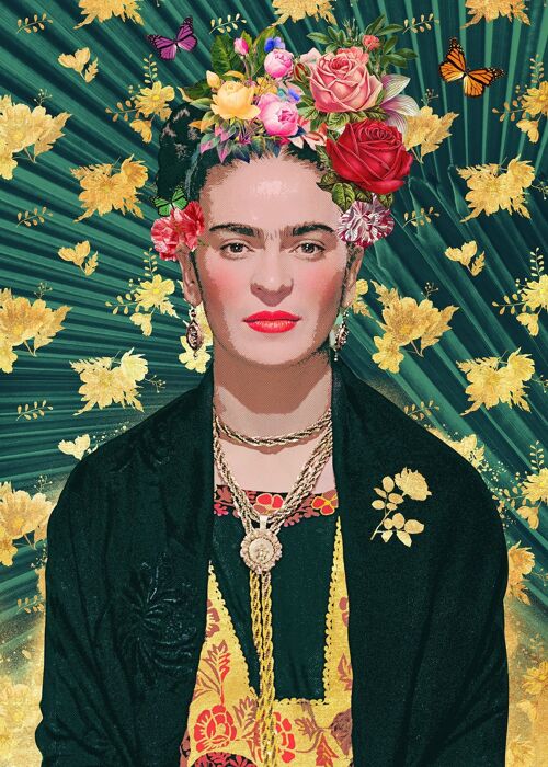 Frida Kahlo Print - 50x70 - Matte