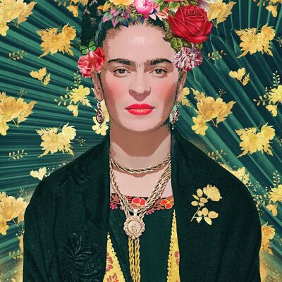 Imprimé Frida Kahlo - 50x70 - Mat