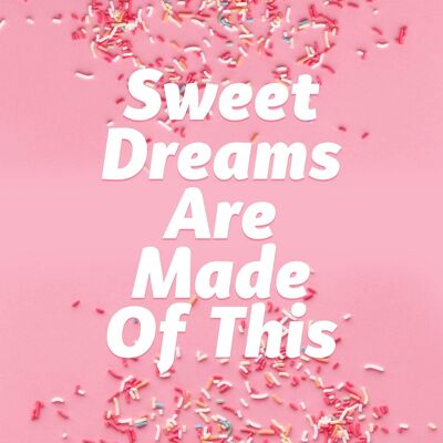 Sweet Dreams Sprinkles Print - 50x70 - Opaco