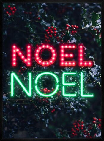 Imprimé Noel Noel Fairground Lights - 50x70 - Mat 3