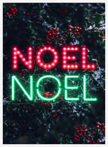Imprimé Noel Noel Fairground Lights - 50x70 - Mat 4