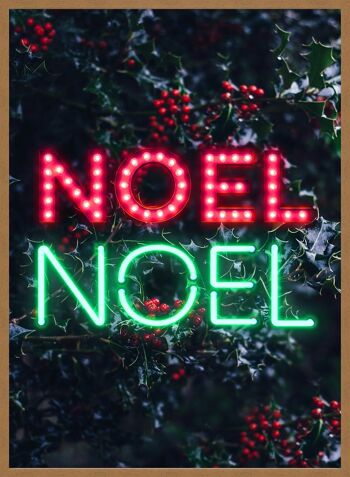 Imprimé Noel Noel Fairground Lights - 50x70 - Mat 5