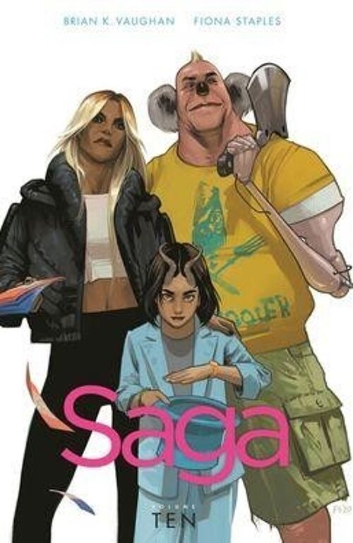 Saga Volume 10 by Brian K Vaughan