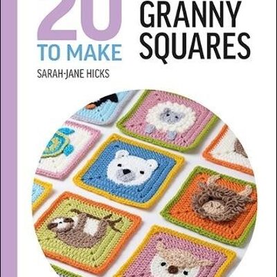 AllNew Twenty to Make Animal Granny Squares by SarahJane Hicks