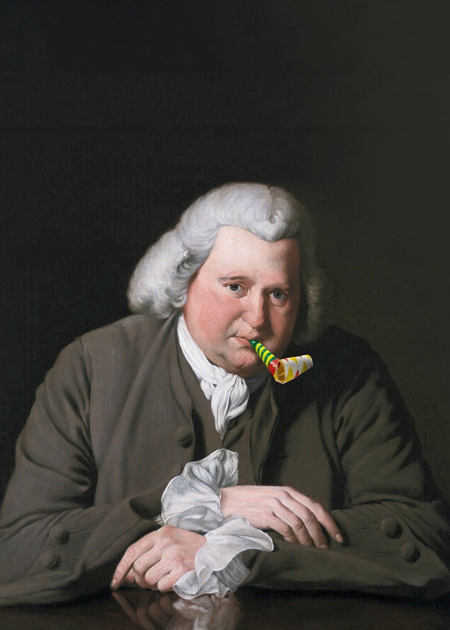 Imprimé Portrait Pipe Party - 50x70 - Mat