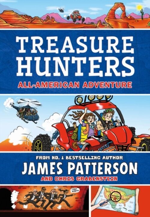 Treasure Hunters AllAmerican Adventure by James Patterson
