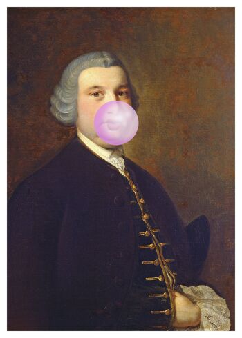 Imprimé Bubblegum Gent - 50x70 - Mat 4