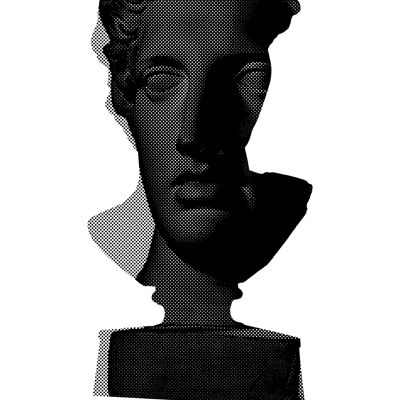 Bust 2 Black and White Print - 50x70 - Matte