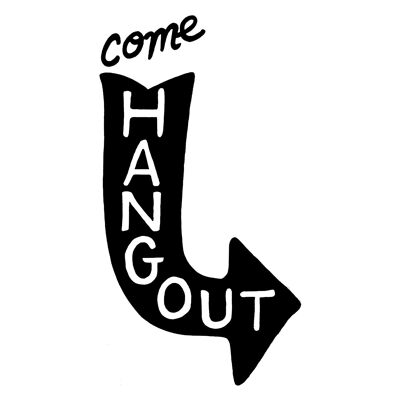 Come Hang Out Quote Print - 50x70 - Matt
