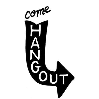 Come Hang Out Quote Print - 50x70 - Matt