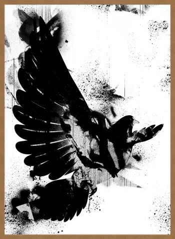 Imprimé Graffiti Dove - 50x70 - Mat 6