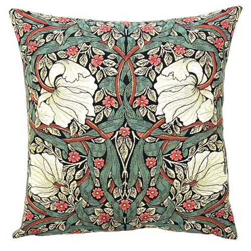 Pimpernel pillow cover green - W.Morris decor