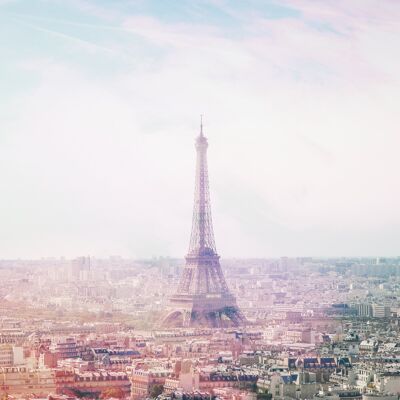 Paris Eiffelturm Stadt Fotografie Druck - 50x70 - Matt