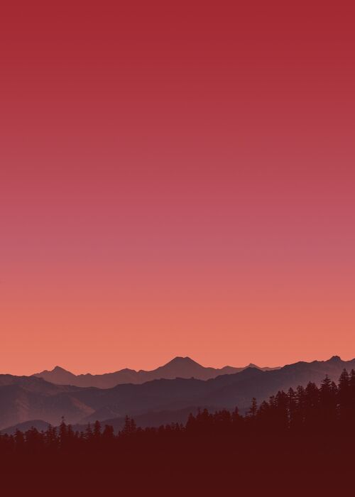 Sunset 2 Print - 50x70 - Matte