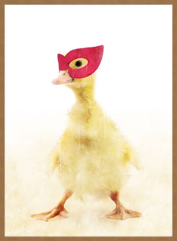 Super petit canard! Imprimé Animal Petits Héros - 50x70 - Mat 6